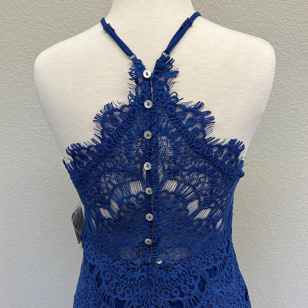 Free People She’s Got It Lace Bodycon Slip Dress - Picture 8 of 11